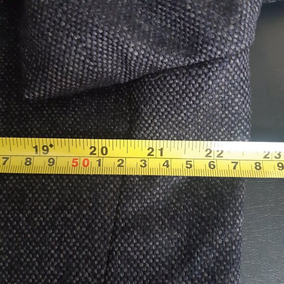 Pal Zileri Concept SZ 44L Charcoal Grey Hopscloth Sport Jacket Blazer - Picture 12 of 16